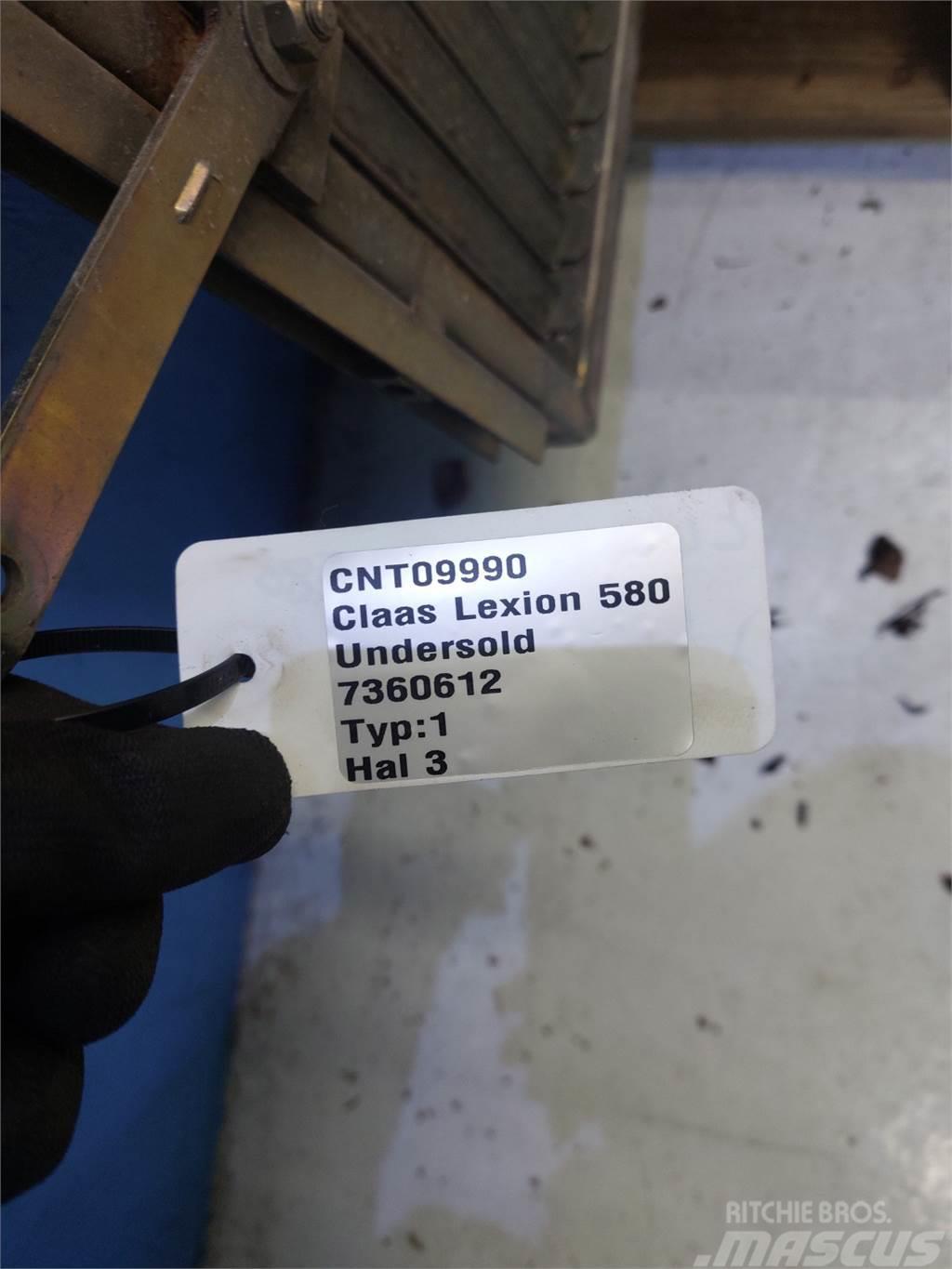 CLAAS Lexion 580 Διαστρωτήρες άμμου και αλατιού