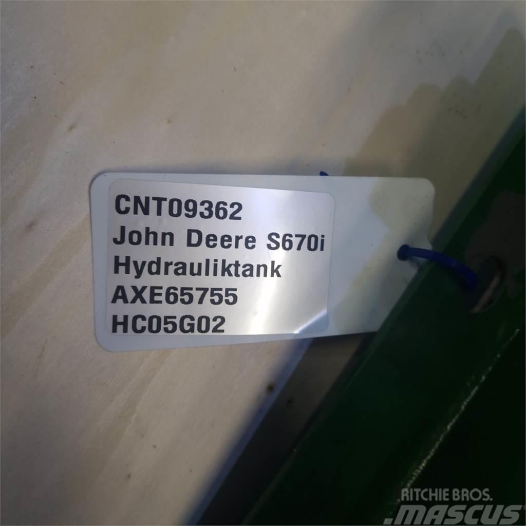 John Deere S670 Υδραυλικά