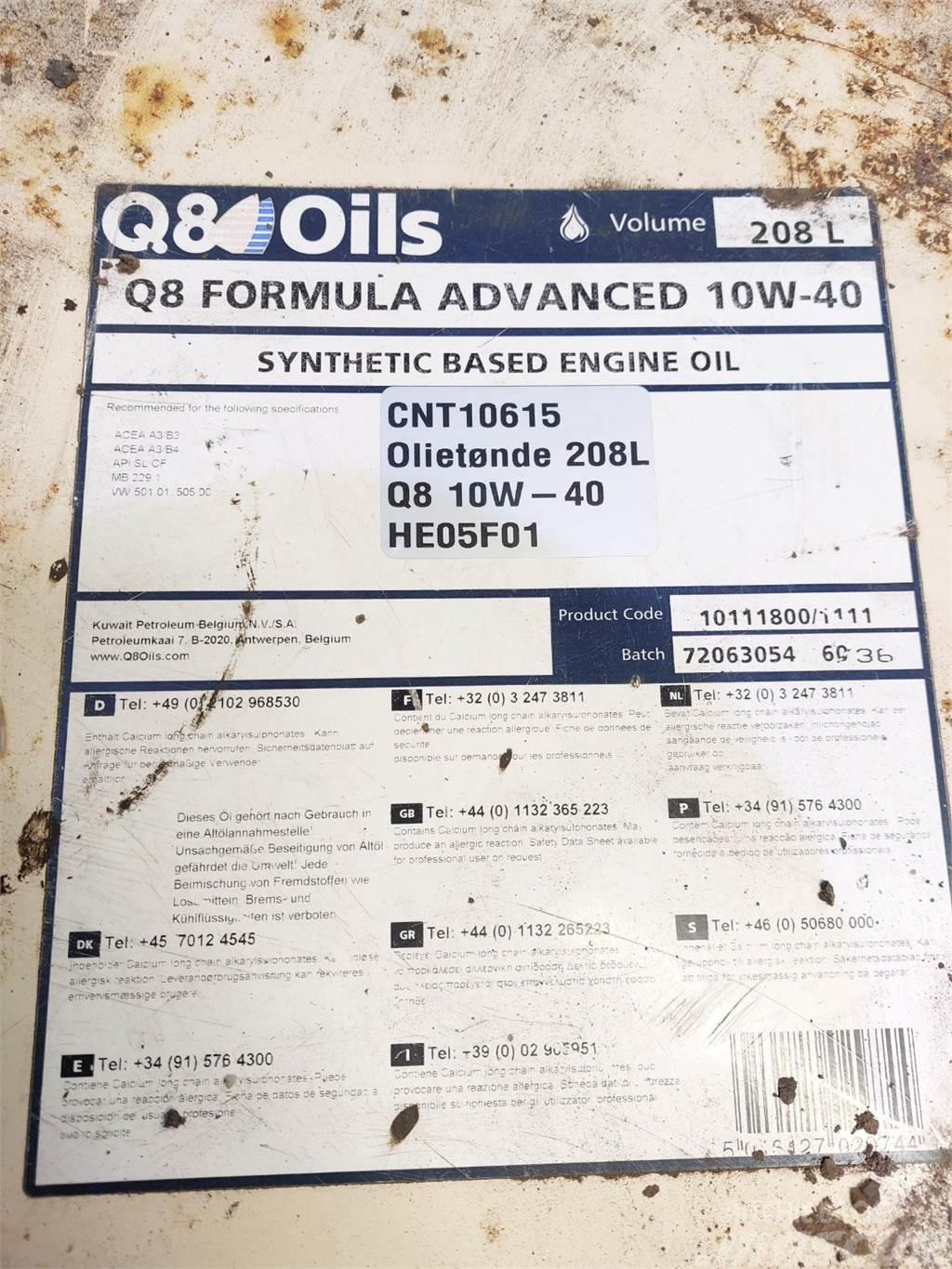  Oiletønde 208L Q8 10W-40 Synthetich Based Άλλα