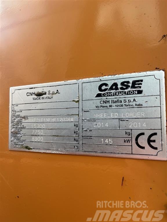 CASE 721F Φορτωτές με λάστιχα (Τροχοφόροι)