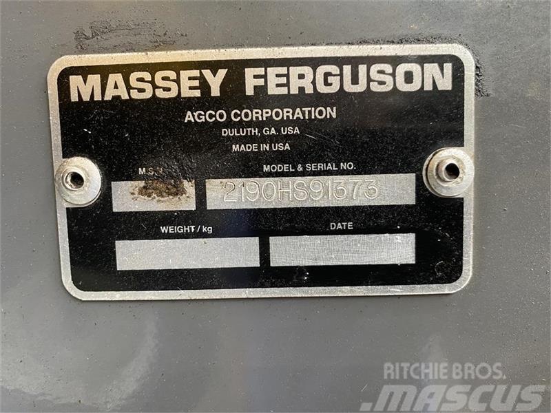 Massey Ferguson 2190 Πρέσες τετράγωνων δεμάτων