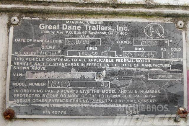 Great Dane 7311TA Ρυμούλκες κλούβα