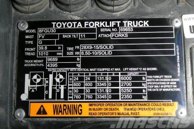 Toyota 8FGU30 Forklift trucks - others