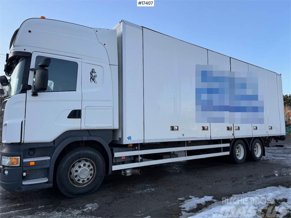 Scania R420LB 6x2 box truck w/ rear lift REP OBJECT Φορτηγά Κόφα