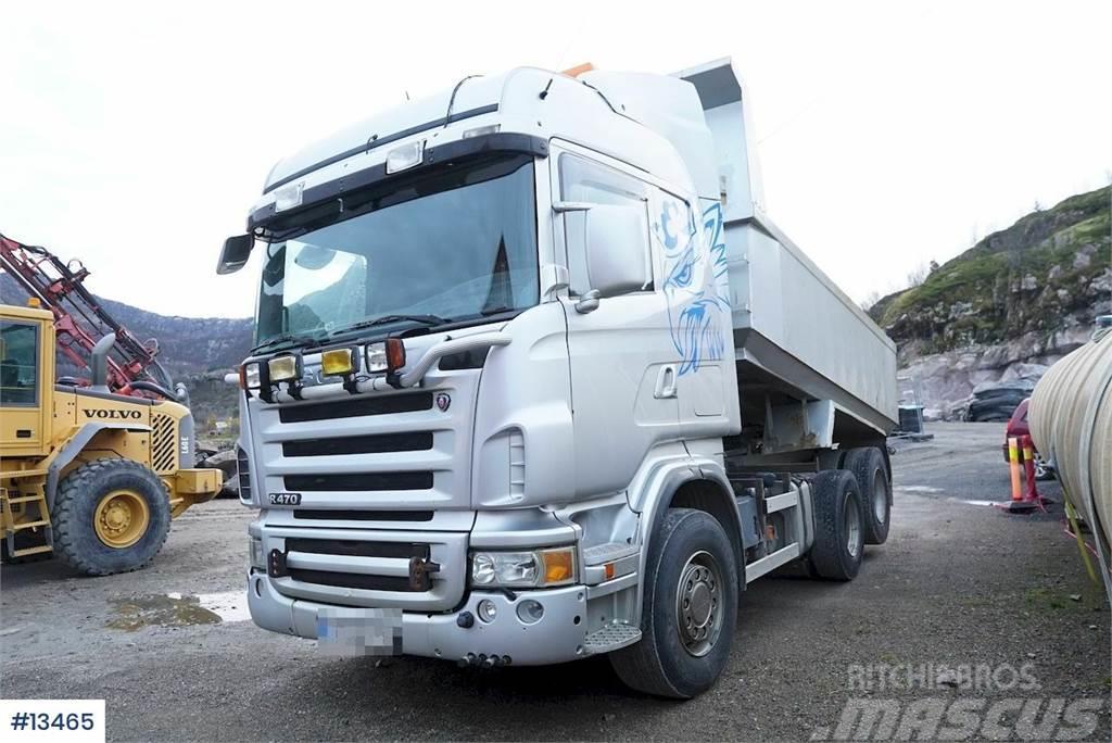 Scania R470 6x2 tipper truck - MANUAL - FULLS STEEL Φορτηγά Ανατροπή