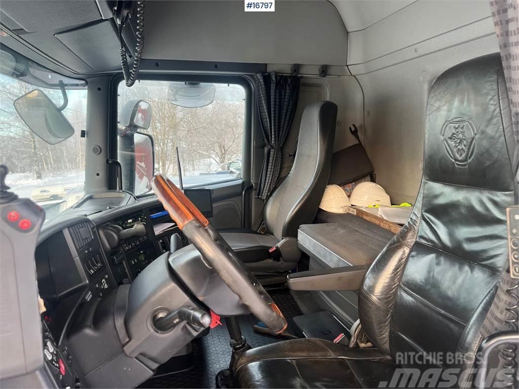 Scania R500 8x4 hook truck w/ 20T Hiab hook from 2014. WA Φορτηγά ανατροπή με γάντζο