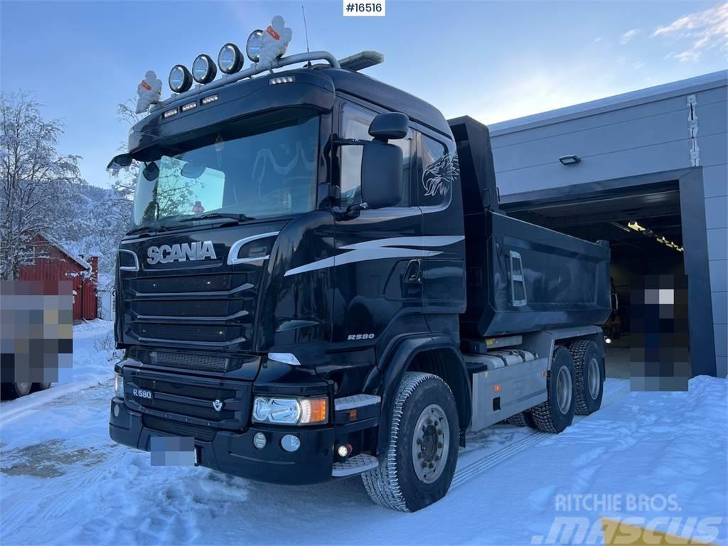 Scania R580 6x4 tipper WATCH VIDEO Φορτηγά Ανατροπή