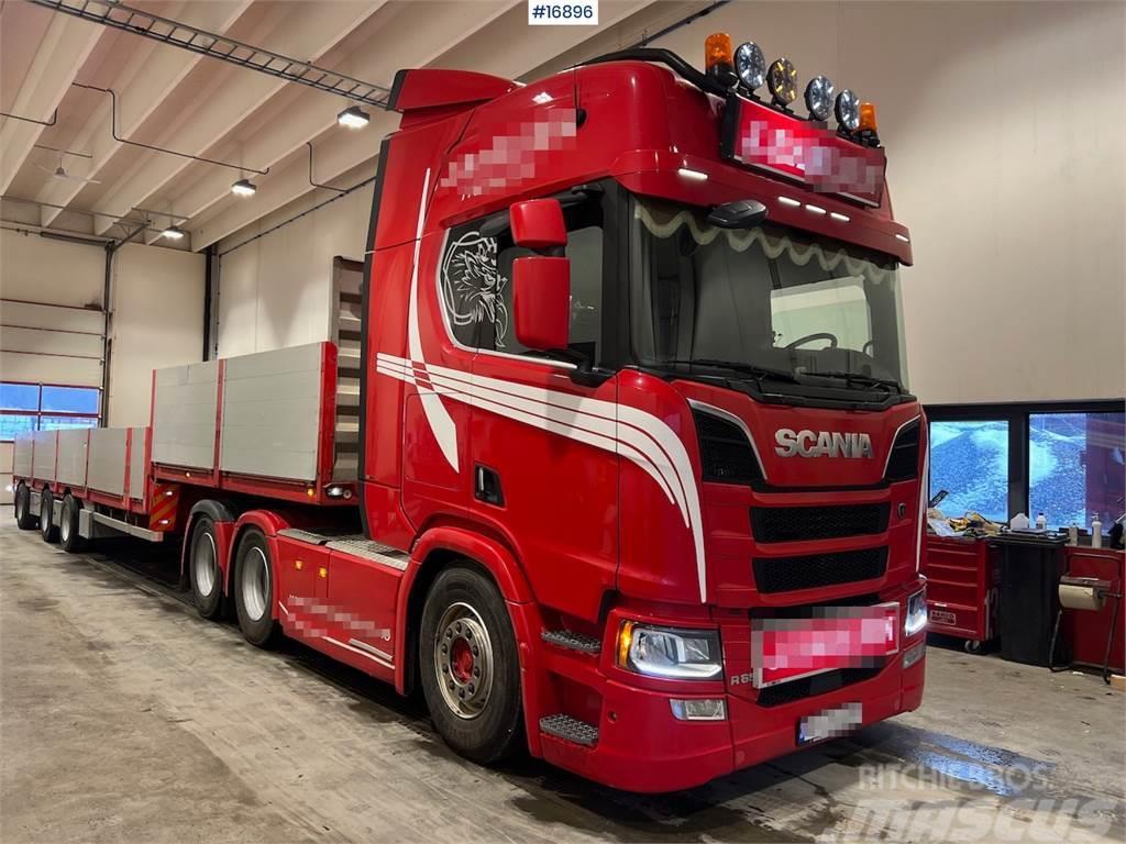 Scania R650 6x4 tow truck w/ hydraulics WATCH VIDEO Τράκτορες