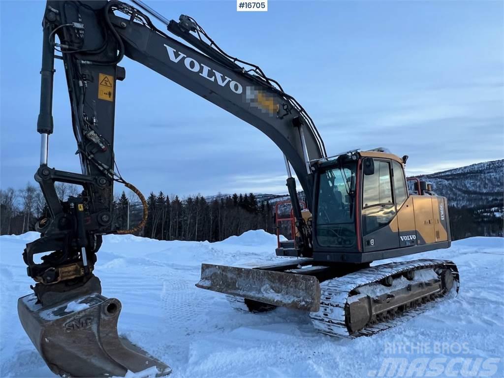 Volvo EC160EL crawler excavator w/ rototilt and grader b Εκσκαφείς με ερπύστριες