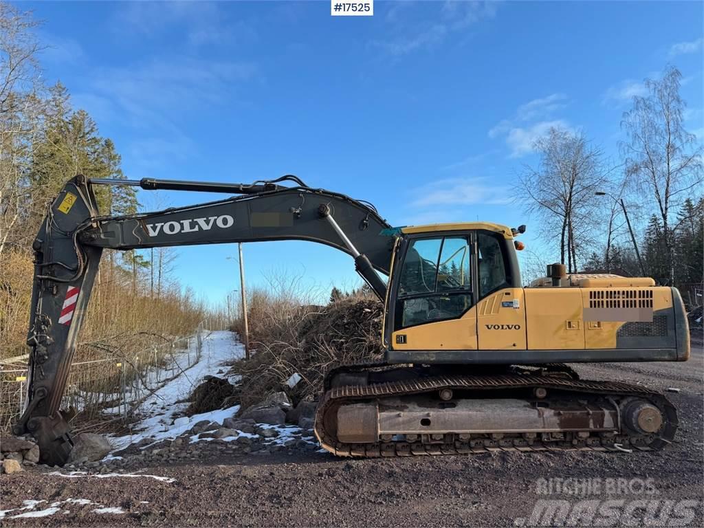 Volvo EC240CL Tracked excavator w/ bucket WATCH VIDEO Εκσκαφείς με ερπύστριες