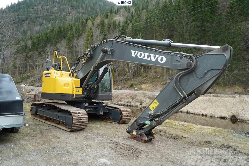 Volvo ECR235DL Excavator w/ bucket and rotor tilt. Εκσκαφείς με ερπύστριες