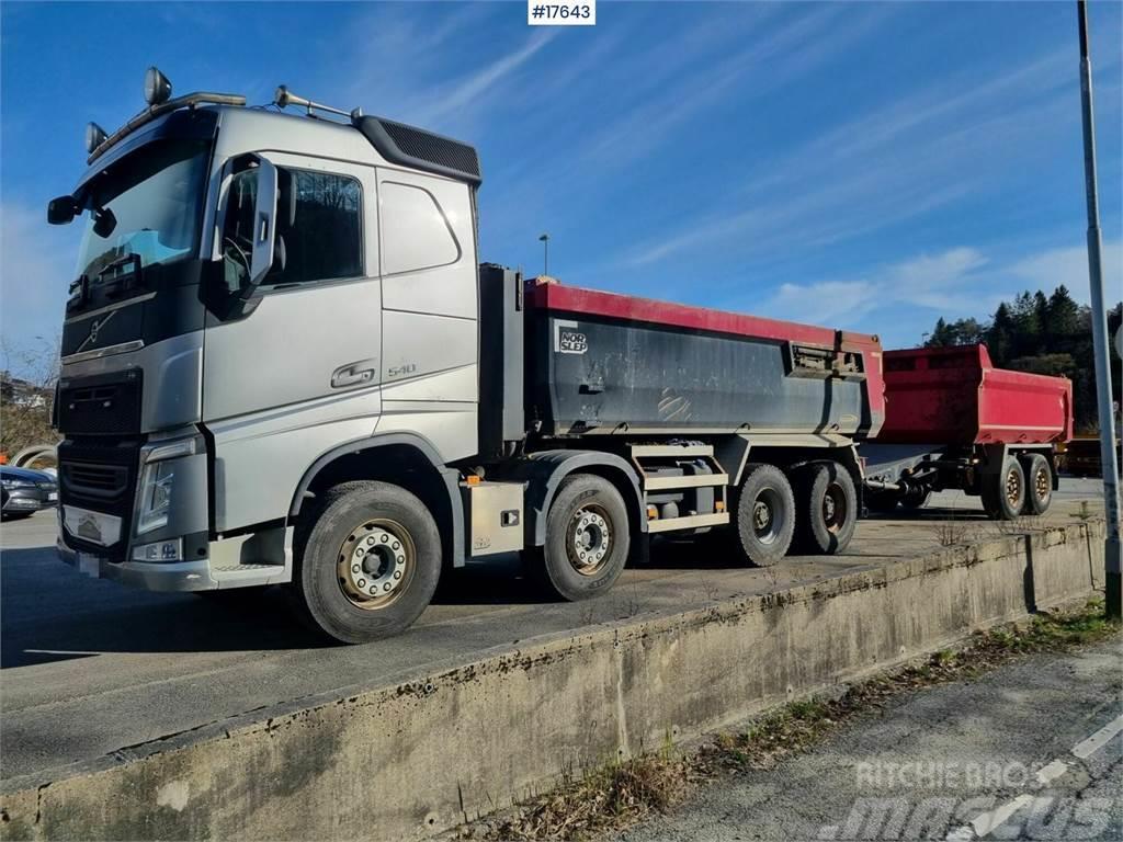 Volvo FH 540 8x4 with low mileage for sale with tipper. Φορτηγά Ανατροπή