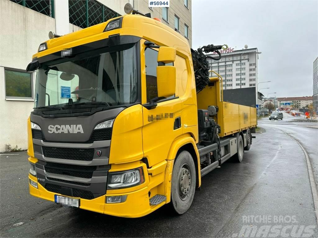 Scania P410 6x2 Φορτηγά με Γερανό