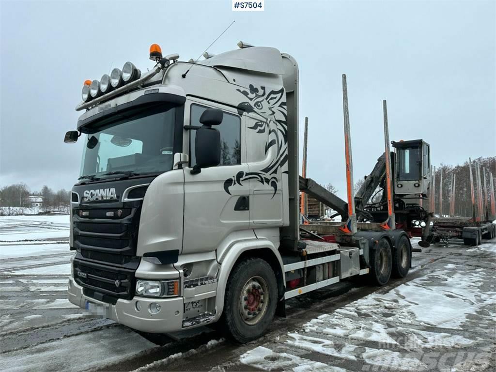 Scania R520 6X4 Φορτηγά ξυλείας