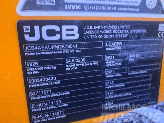 JCB 409 Φορτωτές με λάστιχα (Τροχοφόροι)