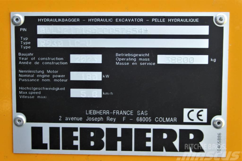 Liebherr R 930 LC-V Εκσκαφείς με ερπύστριες
