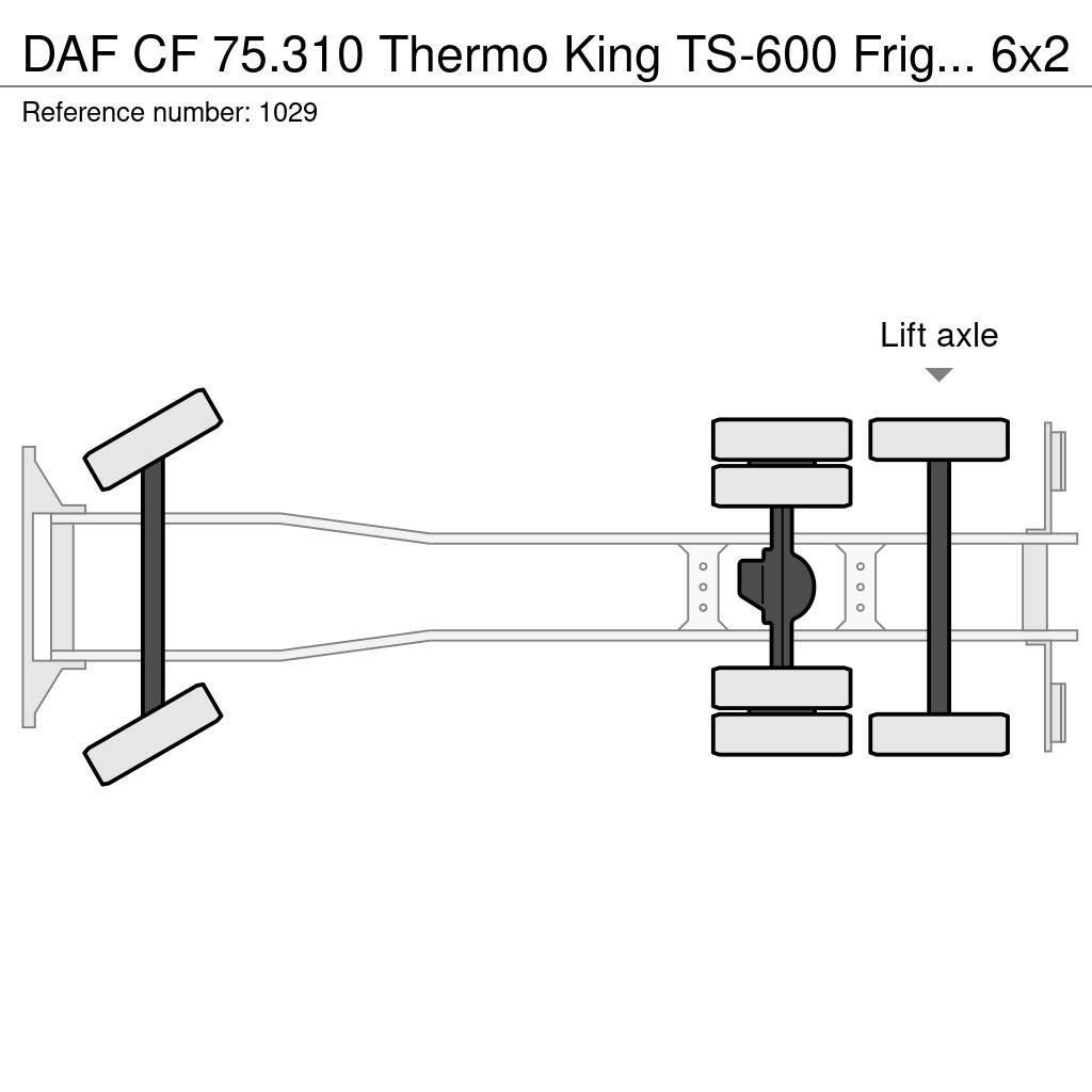 DAF CF 75.310 Thermo King TS-600 Frigo 6x2 Manuel Gear Φορτηγά Ψυγεία