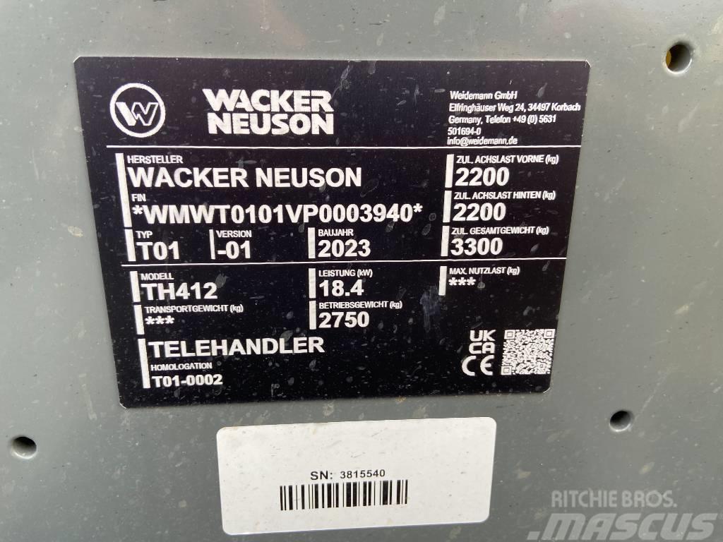 Wacker Neuson TH412 Τηλεσκοπικοί ανυψωτές