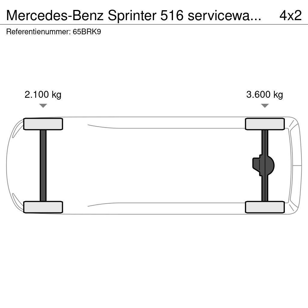 Mercedes-Benz Sprinter 516 servicewagen krachtstroom kraan Άλλα Vans