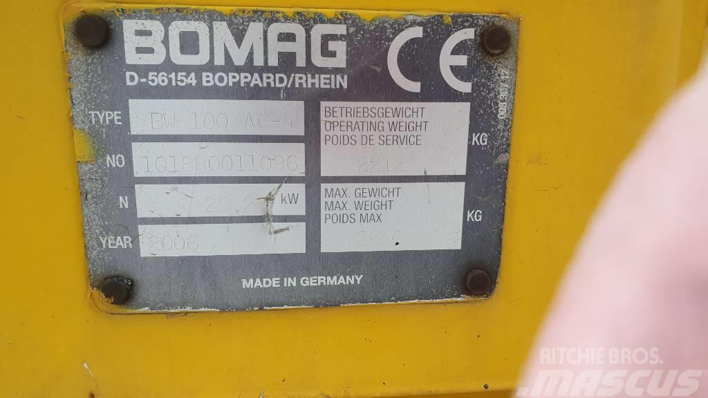 Bomag BW 100 AC-4 Οδοστρωτήρες συνδυαστικοί