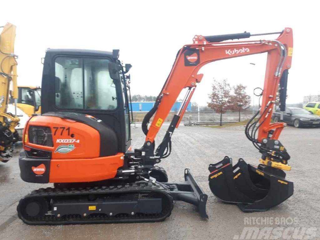 Kubota KX 037-4 *uthyres / only for rent* Εκσκαφάκι (διαβολάκι) < 7t
