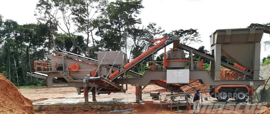 Constmach Mobile VSI Crushing Plant | Sand Making Machine Κινητοί σπαστήρες