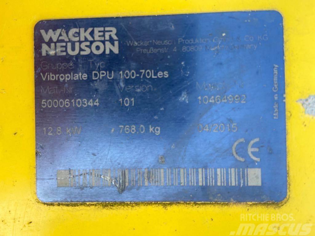 Wacker Neuson DPU100Les Επίπεδοι κόπανοι