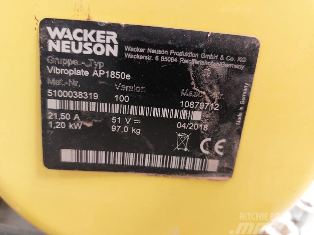 Wacker Neuson AP1850e Επίπεδοι κόπανοι