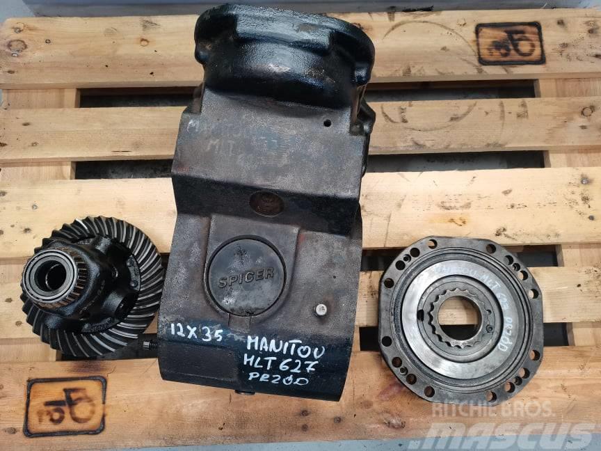 Manitou MLT 627 {Spicer 12X35} differential Άξονες