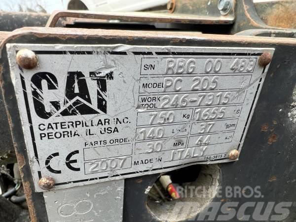 CAT PC205 19” Skid Steer Cold Planer Εξαρτήματα μηχανών ασφάλτου