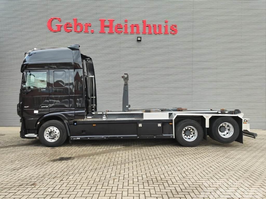 DAF XF 530 6x2*2 Euro 6 VDL 25 Tons Hooklift NL Truck! Φορτηγά ανατροπή με γάντζο
