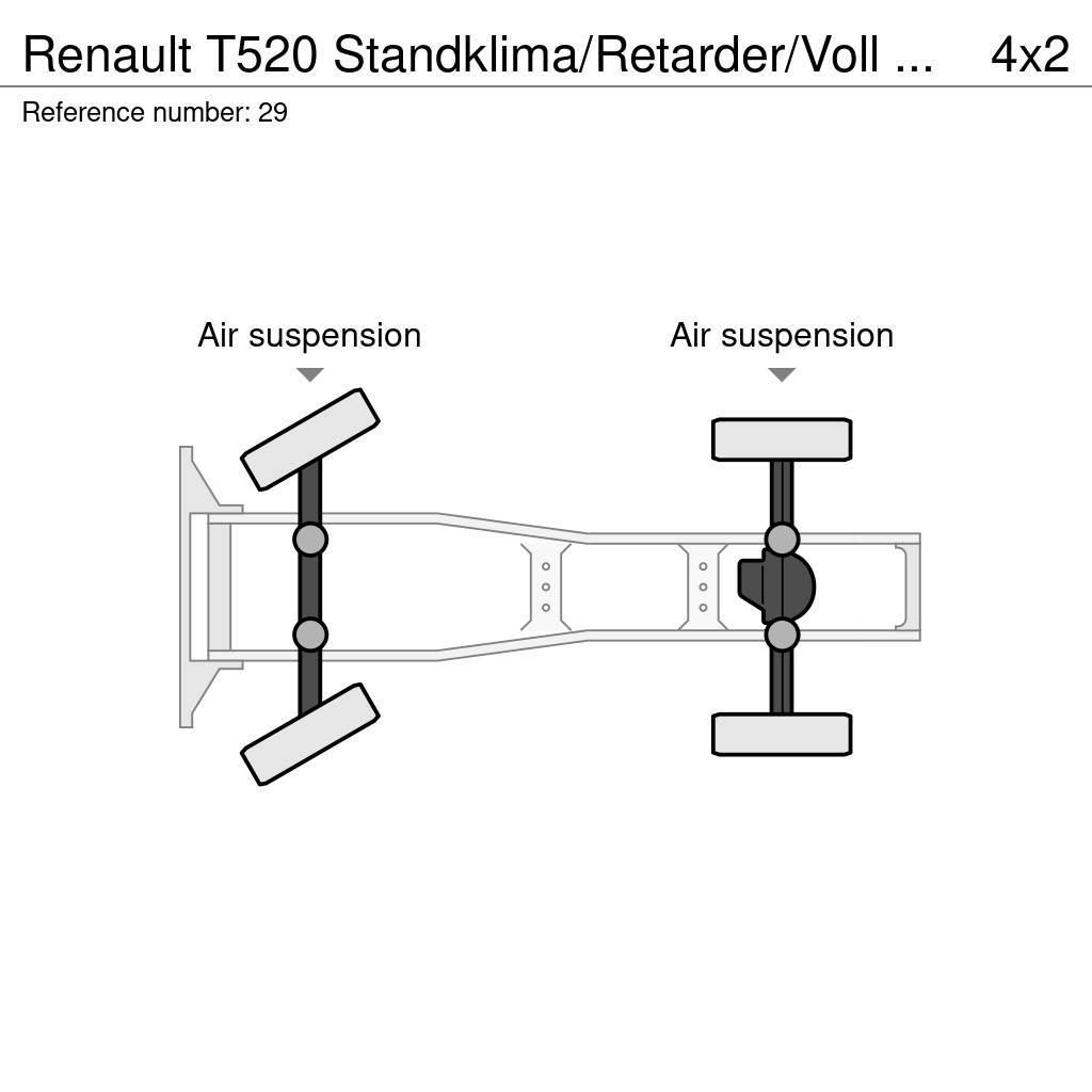 Renault T520 Standklima/Retarder/Voll Luft/Euro 6 Τράκτορες