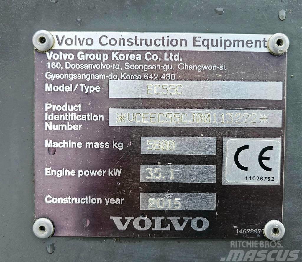 Volvo EC 55 C Εκσκαφάκι (διαβολάκι) < 7t