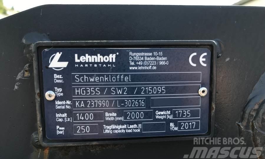 Lehnhoff 200 CM / SW25 - Schwenklöffel Εκσκαφείς