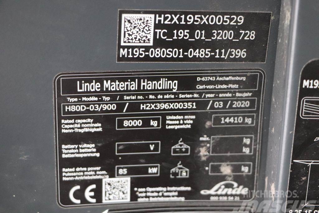 Linde H80D-03/900 Πετρελαιοκίνητα Κλαρκ
