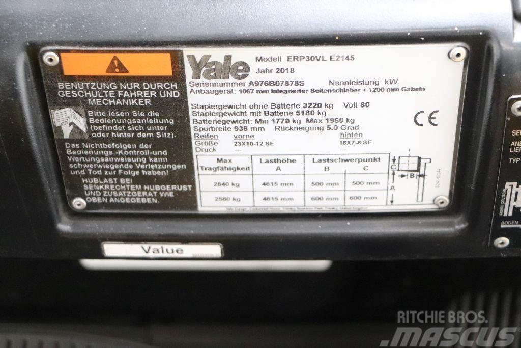 Yale ERP30VL Ηλεκτρικά περονοφόρα ανυψωτικά κλαρκ