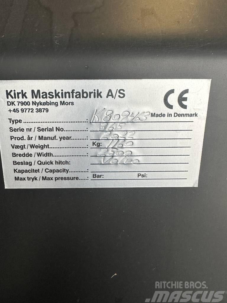 Kirk Volumeskovl - Volvo skifte Buckets