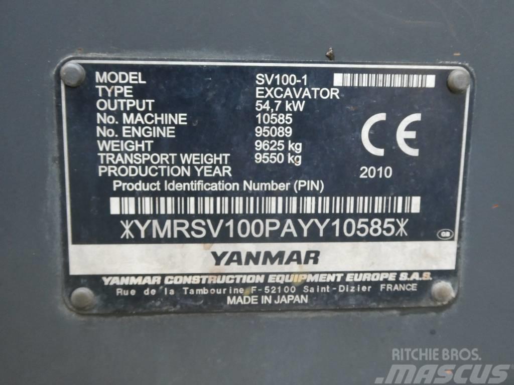 Yanmar SV 100-1 Μίνι εκσκαφείς 7t - 12t