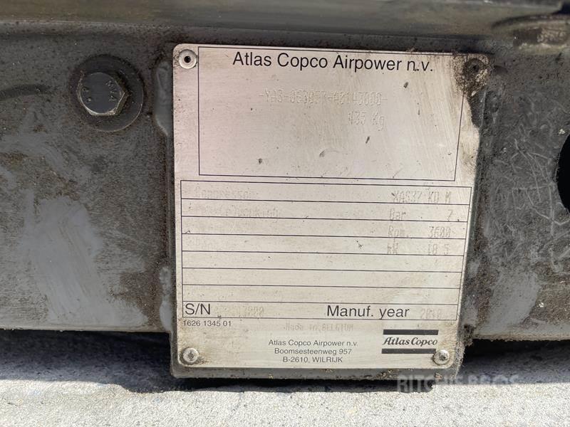 Atlas Copco XAS 37 KD Συμπιεστές