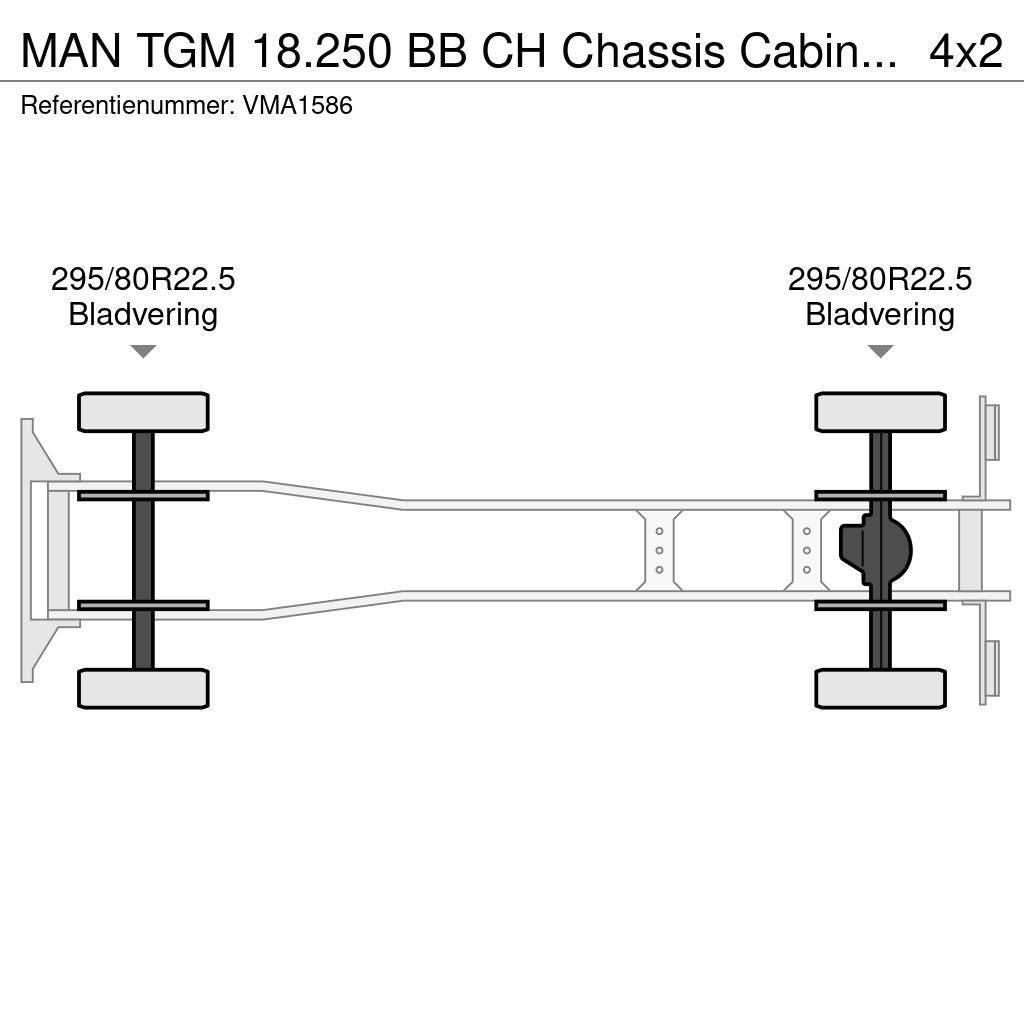 MAN TGM 18.250 BB CH Chassis Cabin (43 units) Φορτηγά Σασί