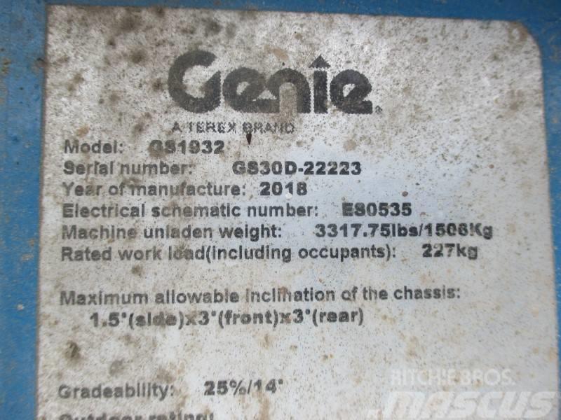 Genie GS 1932 Ανυψωτήρες ψαλιδωτής άρθρωσης