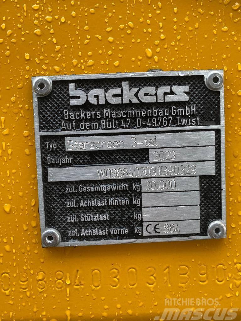 Backers 3-tal Κινητές μηχανές κοσκινίσματος