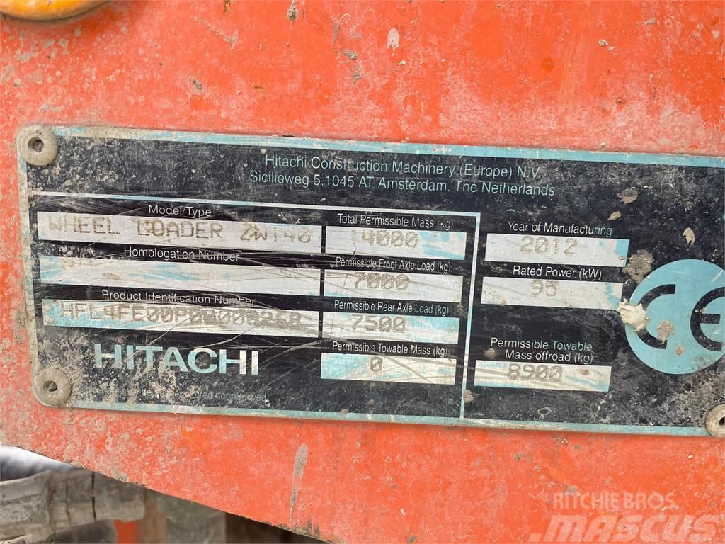 Hitachi ZW140 Φορτωτές με λάστιχα (Τροχοφόροι)