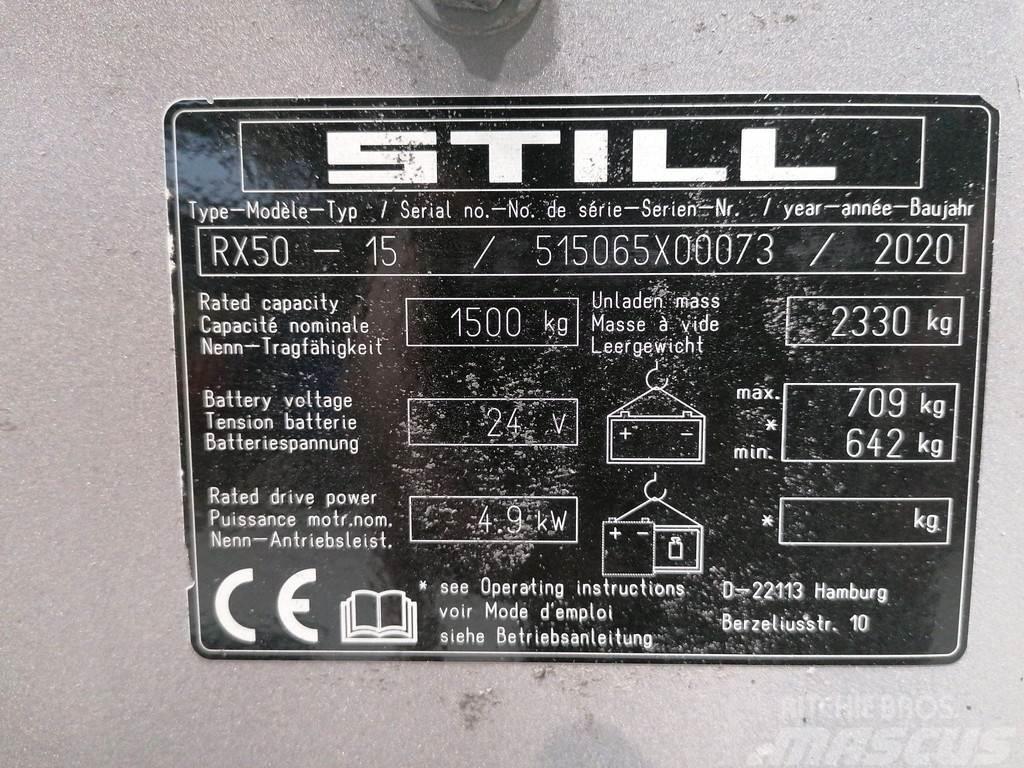 Still RX50-15 Ηλεκτρικά περονοφόρα ανυψωτικά κλαρκ
