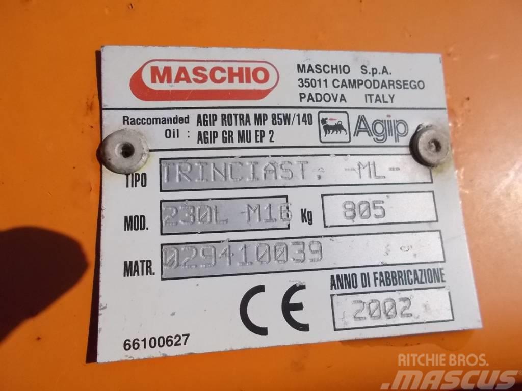 Maschio 230L  M16   Brakpudser Χορτοκοπτικά και κορυφολόγοι βοσκοτόπων