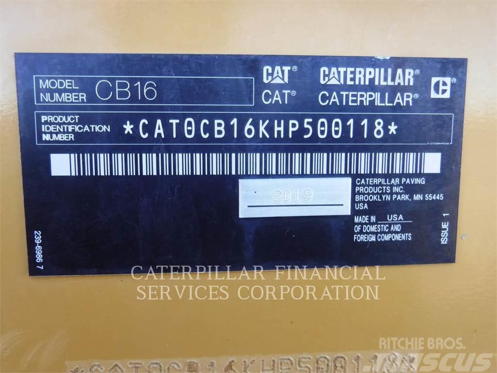 CAT CB16 Οδοστρωτήρες διπλού κυλίνδρου