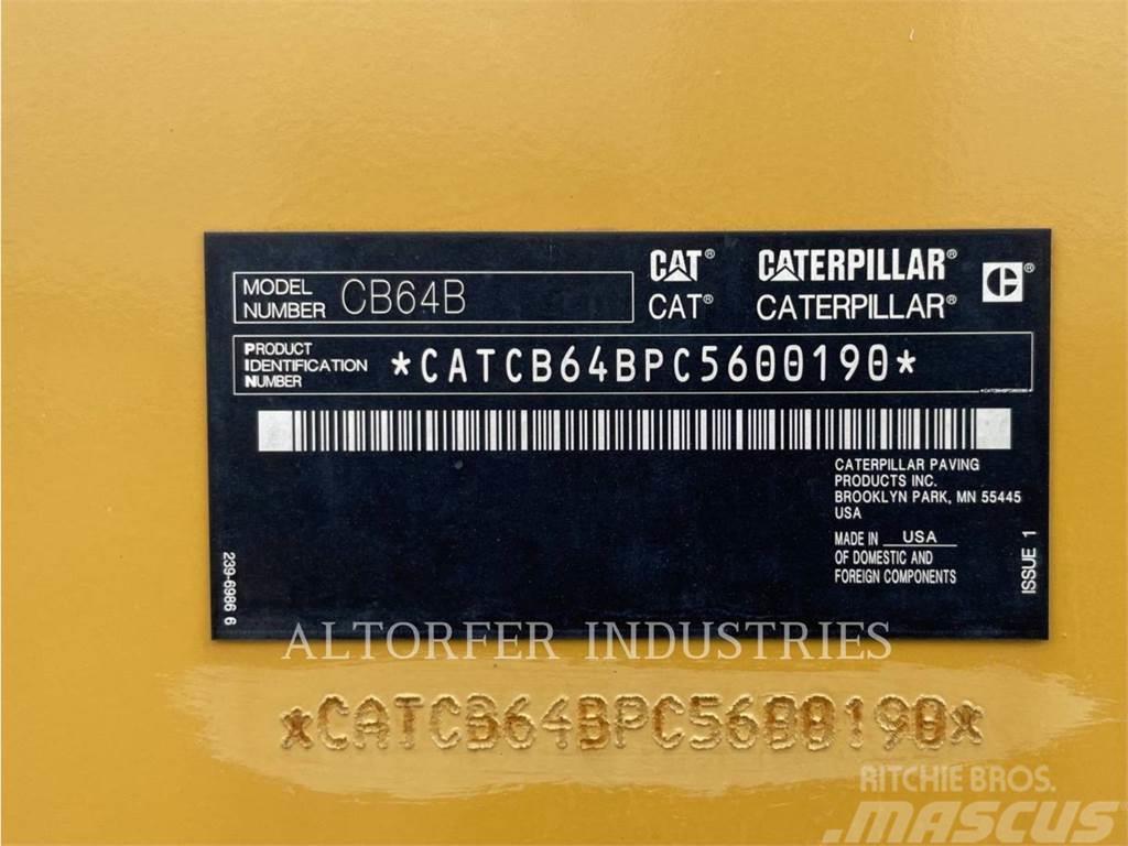 CAT CB64B Οδοστρωτήρες διπλού κυλίνδρου