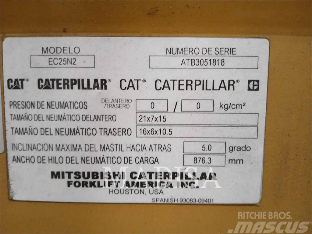 CAT LIFT TRUCKS EC25N2 Περονοφόρα ανυψωτικά κλαρκ - άλλα