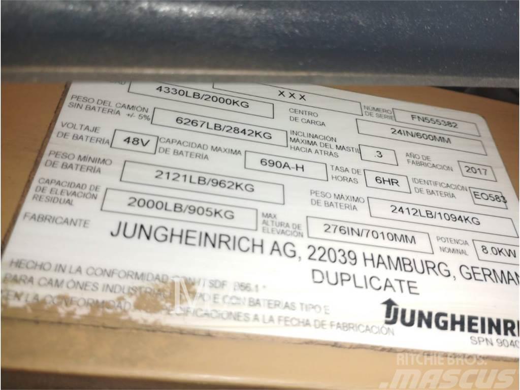 Jungheinrich 2ET4000 Περονοφόρα ανυψωτικά κλαρκ - άλλα