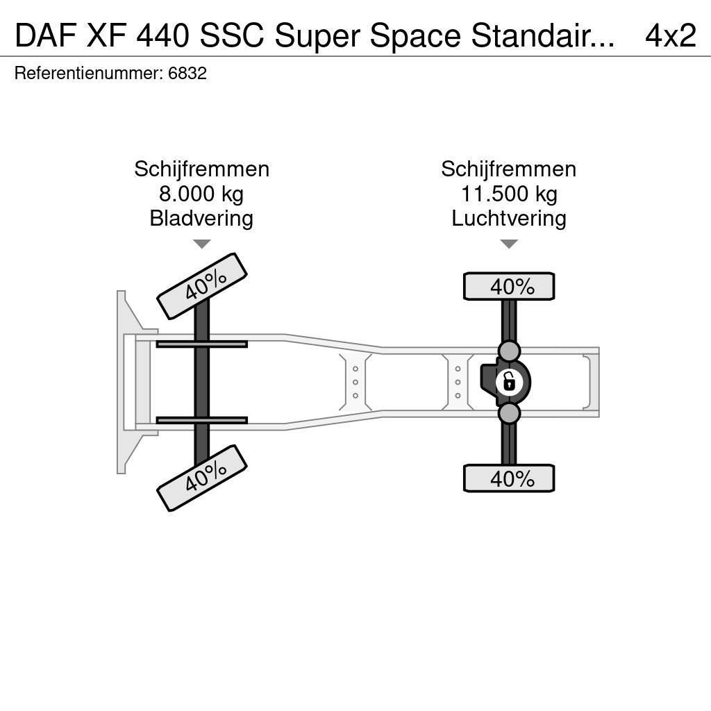 DAF XF 440 SSC Super Space Standairco Alcoa NL Truck Τράκτορες